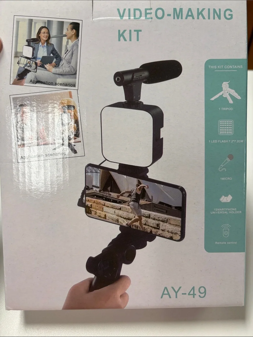 Video-Making Kit for Smartphone - Black